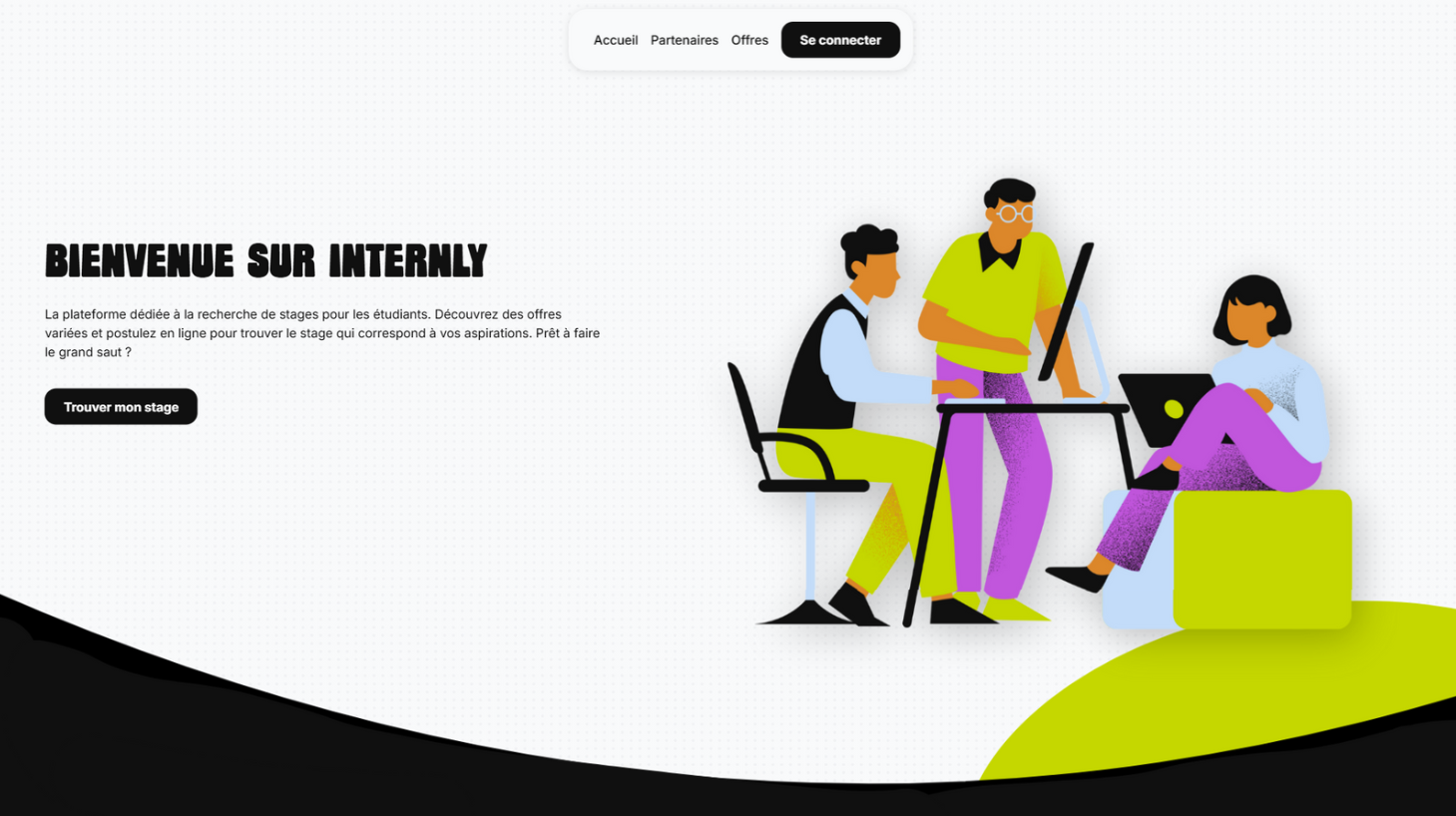 Internly website
